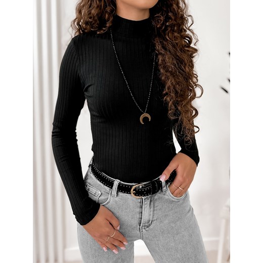 bluzka roriz czarna uni ze sklepu UBRA w kategorii Bluzki damskie - zdjęcie 163853257