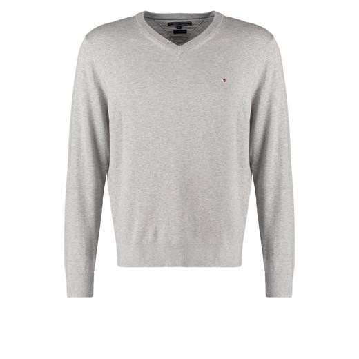 Tommy Hilfiger PACIFIC  Sweter cloud heather zalando szary bawełna