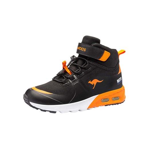 Kangaroos Sneakersy &quot;KX-Hydro&quot; w kolorze czarno-pomarańczowym ze sklepu Limango Polska w kategorii Buty sportowe dziecięce - zdjęcie 163854758