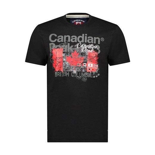 Canadian Peak Koszulka &quot;Jetchupeak&quot; w kolorze czarnym ze sklepu Limango Polska w kategorii T-shirty męskie - zdjęcie 163855855