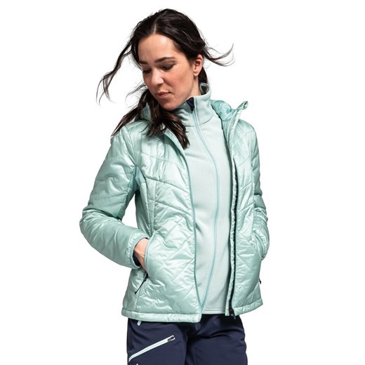 Schöffel Kurtka hybrydowa "Stams" w kolorze turkusowym - id: 13639516 - marki Schöffel - 163857426 Schöffel Kurtka hybrydowa "Stams" w kolorze turkusowym ze sklepu Limango Polska w kategorii Kurtki damskie - zdjęcie 163857426