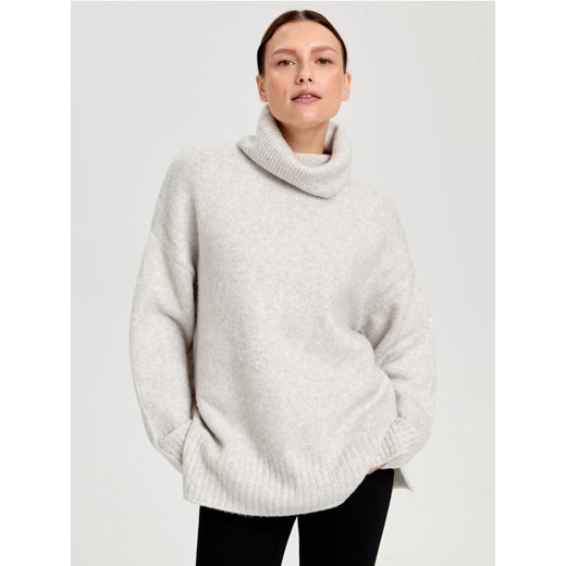 Sweter damski Sinsay z golfem