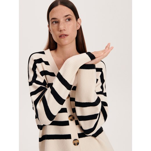Sweter damski Reserved w paski 
