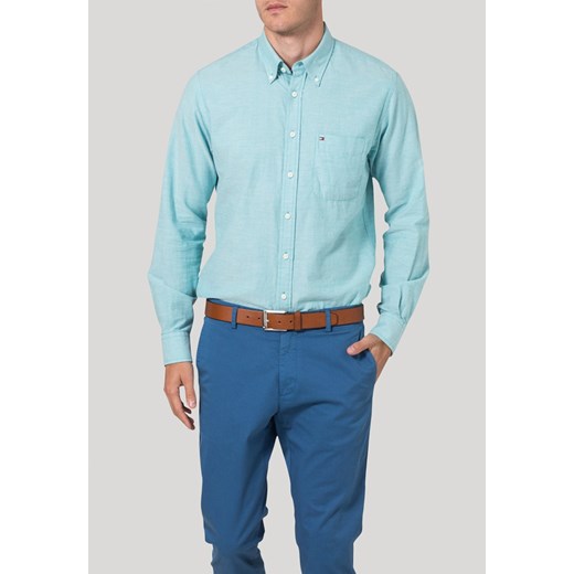 Tommy Hilfiger NEW ALY Pasek dark tan zalando mietowy materiałowe
