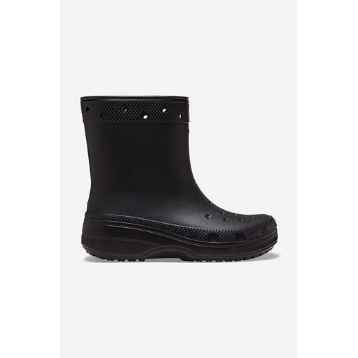Crocs kalosze Classic Rain Boot kolor czarny 208363 ze sklepu ANSWEAR.com w kategorii Kalosze damskie - zdjęcie 163876118