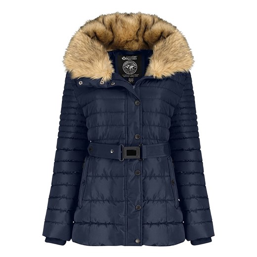Canadian Peak Kurtka zimowa &quot;Belle&quot; w kolorze granatowym ze sklepu Limango Polska w kategorii Kurtki damskie - zdjęcie 163878438