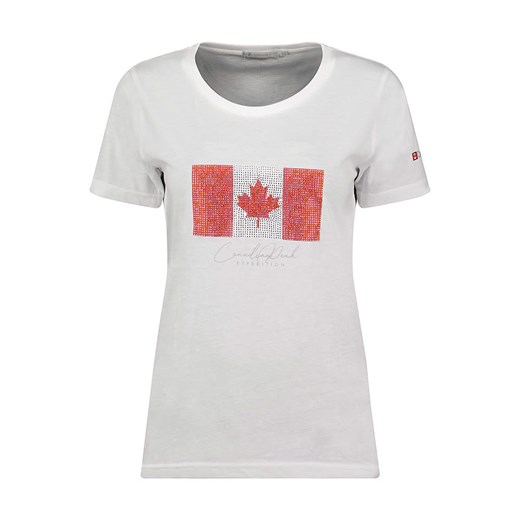 Canadian Peak Koszulka &quot;Jwildeak&quot; w kolorze białym Canadian Peak XXL Limango Polska okazja