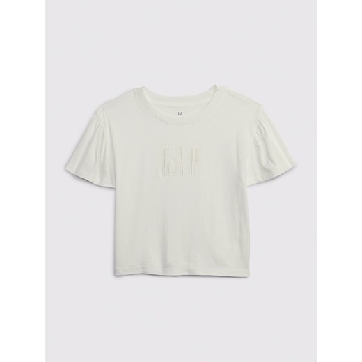 GAP Koszulka w kolorze białym ze sklepu Limango Polska w kategorii Bluzki dziewczęce - zdjęcie 163882668