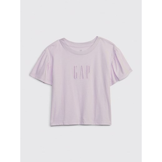 GAP Koszulka w kolorze lawendowym ze sklepu Limango Polska w kategorii Bluzki dziewczęce - zdjęcie 163882669
