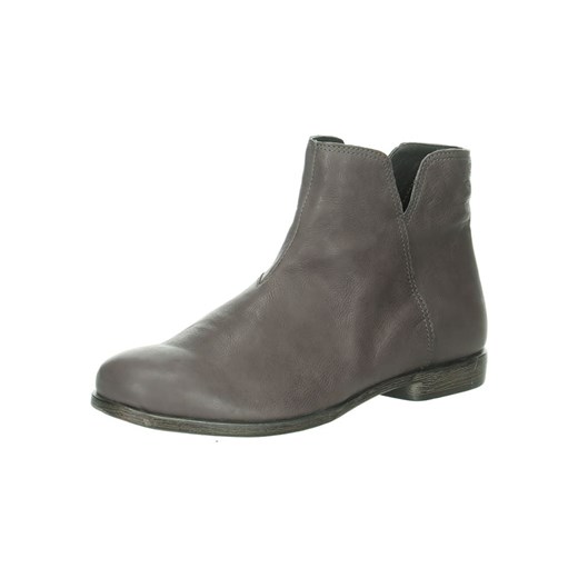 Think! Skórzane botki "Agrat" w kolorze szarym Think! 39,5 okazja Limango Polska