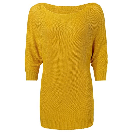 Heine Sweter w kolorze żółtym ze sklepu Limango Polska w kategorii Swetry damskie - zdjęcie 163891617