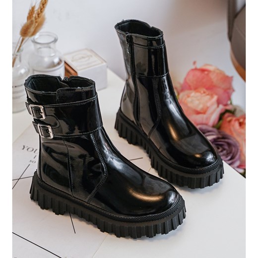 Buty zimowe dziecięce z zamkiem jesienne