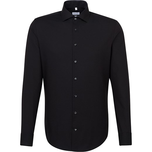 Seidensticker Koszula - Slim fit - w kolorze czarnym Seidensticker 42 promocyjna cena Limango Polska