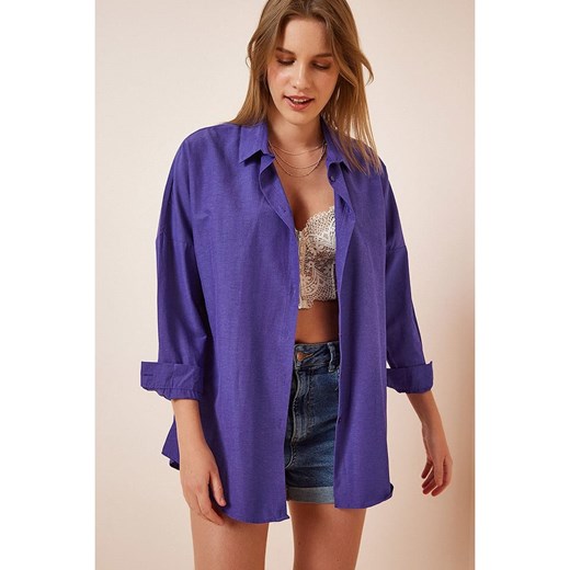 Hapiness Istanbul Koszula w kolorze fioletowym Hapiness Istanbul 42 wyprzedaż Limango Polska