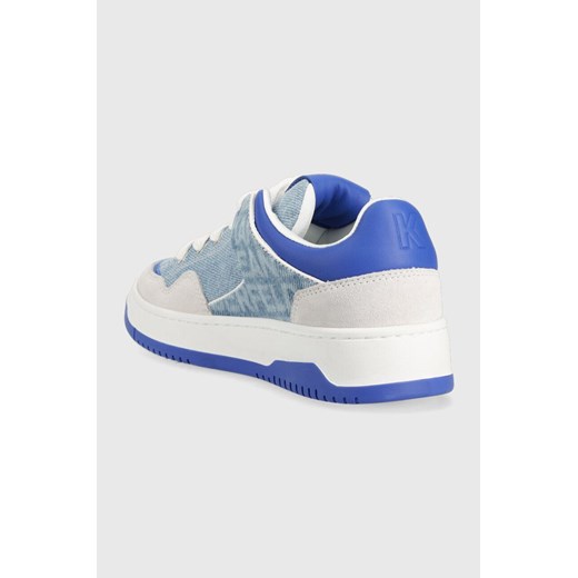 Buty sportowe damskie Karl Lagerfeld Jeans na wiosnę sznurowane płaskie