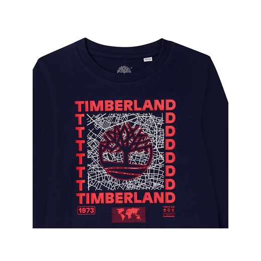 Timberland Koszulka w kolorze granatowym Timberland 128 promocyjna cena Limango Polska