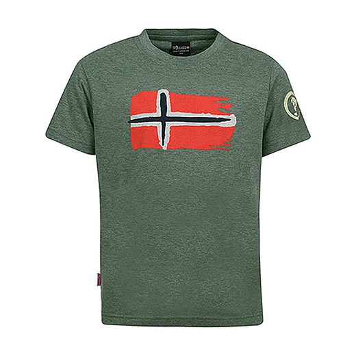 Trollkids Koszulka funkcyjna &quot;Oslo&quot; w kolorze khaki ze sklepu Limango Polska w kategorii T-shirty chłopięce - zdjęcie 163904718