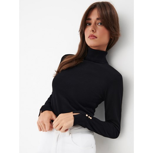 Sweter damski Mohito z golfem zimowy 