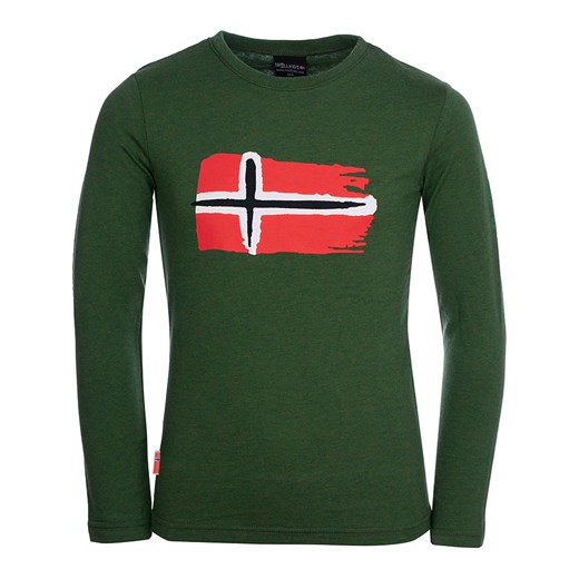 Trollkids Koszulka funkcyjna &quot;Oslo&quot; w kolorze zielonym ze sklepu Limango Polska w kategorii T-shirty męskie - zdjęcie 163916107