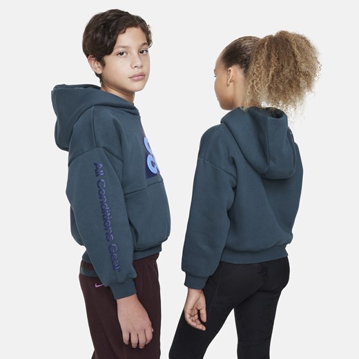 Bluza z kapturem dla dużych dzieci Nike ACG Icon Fleece - Zieleń Nike XL Nike poland