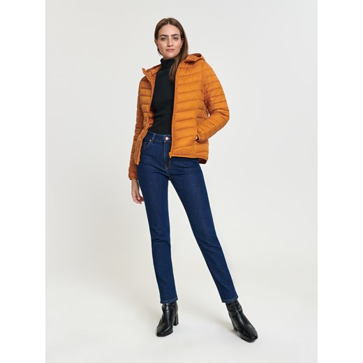 Sinsay - Kurtka pikowana - żółty Sinsay M Sinsay