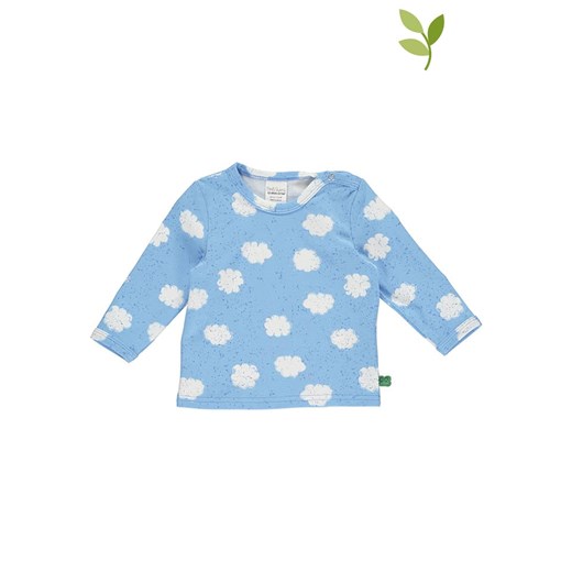 Fred´s World by GREEN COTTON Koszulka w kolorze błękitnym ze sklepu Limango Polska w kategorii Kaftaniki i bluzki - zdjęcie 163932887