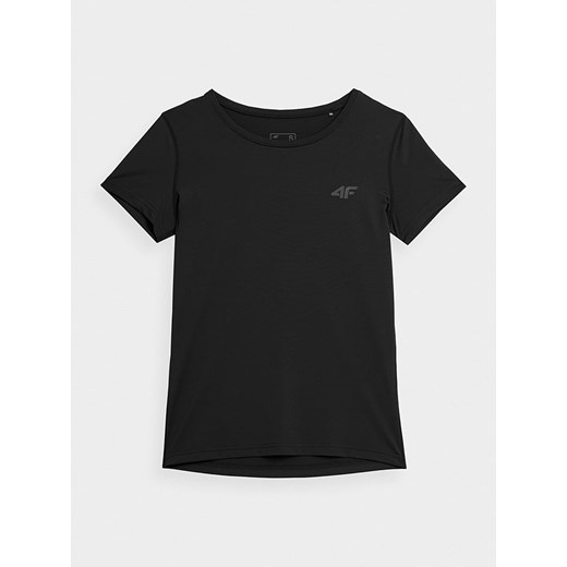 4F Koszulka sportowa w kolorze czarnym XL wyprzedaż Limango Polska