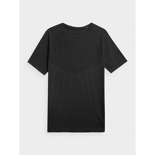 4F Koszulka sportowa w kolorze czarnym L/XL wyprzedaż Limango Polska