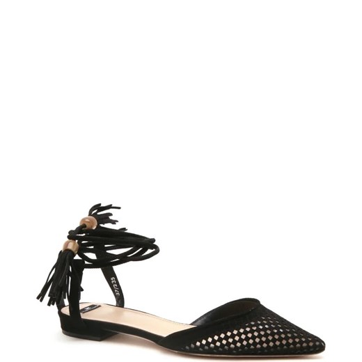 Elisabetta Franchi Skórzane sandały ze sklepu Gomez Fashion Store w kategorii Balerinki - zdjęcie 163934747