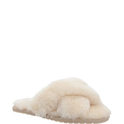 EMU Australia Wełniane obuwie domowe Mayberry | z dodatkiem skóry ze sklepu Gomez Fashion Store w kategorii Kapcie damskie - zdjęcie 163934987