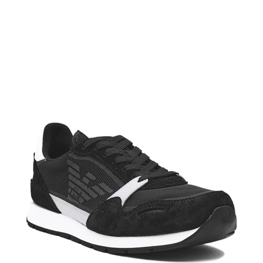 Emporio Armani Sneakersy | z dodatkiem skóry Emporio Armani 46 Gomez Fashion Store okazyjna cena