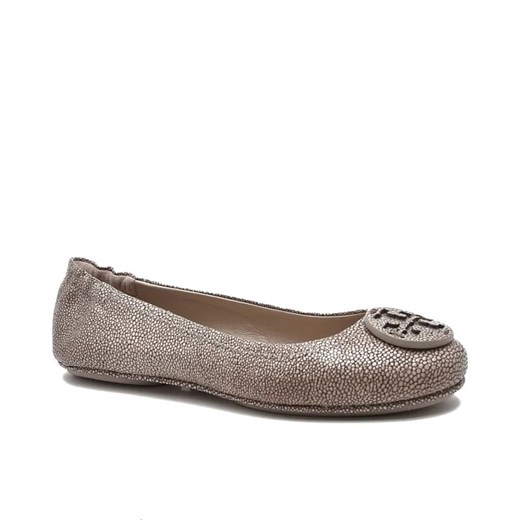 TORY BURCH Skórzane baleriny MINNIE Tory Burch 5 Gomez Fashion Store