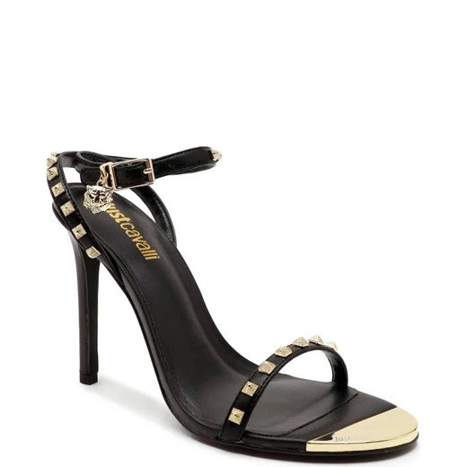 Just Cavalli Skórzane sandały na szpilce ze sklepu Gomez Fashion Store w kategorii Sandały damskie - zdjęcie 163935405