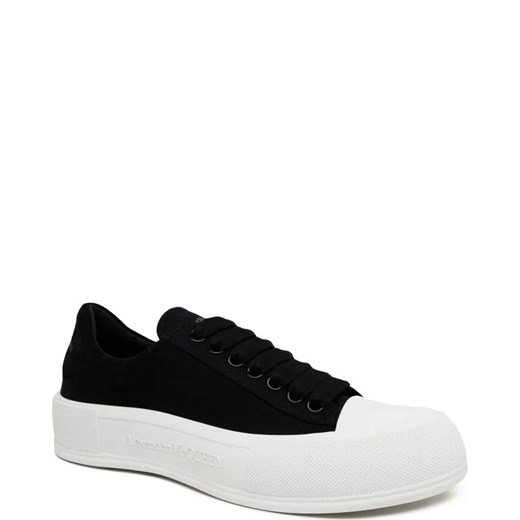 Alexander McQueen Trampki Deck Plimsoll | z dodatkiem skóry 42 okazyjna cena Gomez Fashion Store