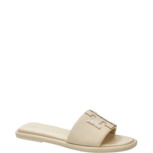 Klapki damskie Tory Burch ze skóry
