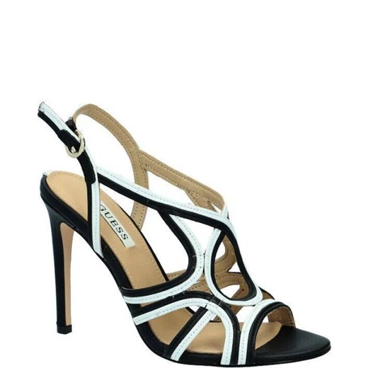 Guess Skórzane sandały na szpilce FIDESSA ze sklepu Gomez Fashion Store w kategorii Sandały damskie - zdjęcie 163936747