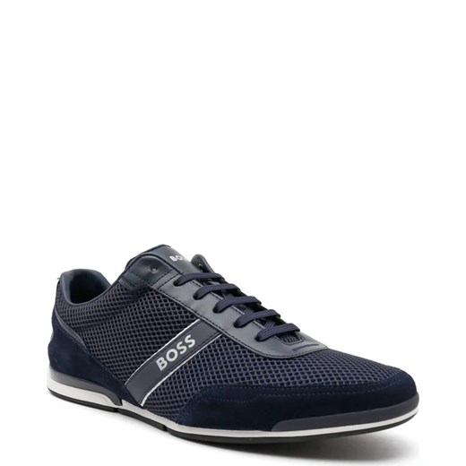 BOSS BLACK Sneakersy Saturn_Lowp_merb | z dodatkiem skóry 45 okazyjna cena Gomez Fashion Store