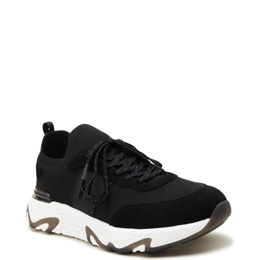 Karl Lagerfeld Skórzane sneakersy BLAZE Monogram KC Knit Mix Karl Lagerfeld 44 wyprzedaż Gomez Fashion Store