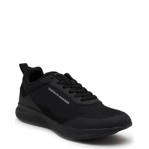 Buty sportowe męskie Tommy Hilfiger z tworzywa sztucznego czarne