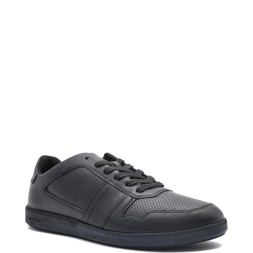 Calvin Klein Skórzane trampki LOW TOP LACE Calvin Klein 40 okazyjna cena Gomez Fashion Store