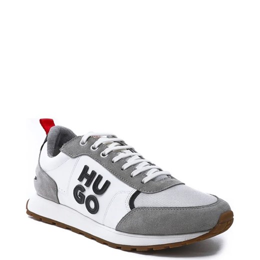 Buty sportowe męskie Hugo Boss ze skóry