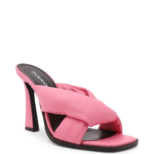 Pinko Skórzane sandały CORINNE SABOT NAPPA ze sklepu Gomez Fashion Store w kategorii Klapki damskie - zdjęcie 163938056