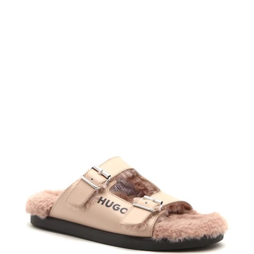 Kapcie damskie Hugo Boss casual zimowe