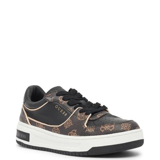 Buty sportowe damskie Guess sneakersy z tworzywa sztucznego