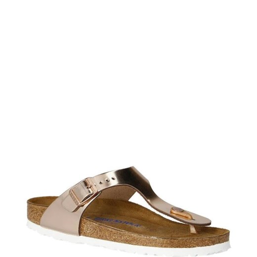 Birkenstock Japonki Gizeh NL | z dodatkiem skóry 40 Gomez Fashion Store