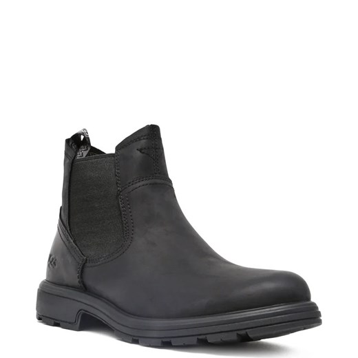 Buty zimowe męskie UGG z tworzywa sztucznego bez zapięcia na jesień 