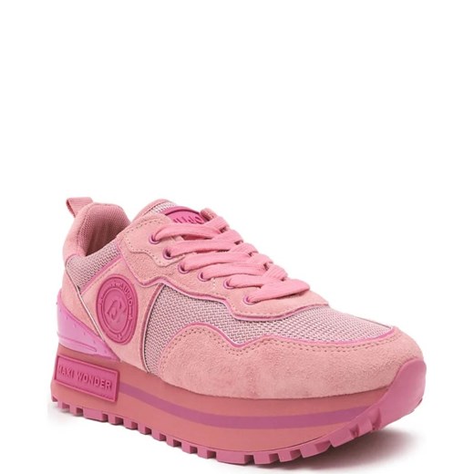 Liu Jo Sneakersy MAXI WONDER 52 | z dodatkiem skóry Liu Jo 35 okazyjna cena Gomez Fashion Store