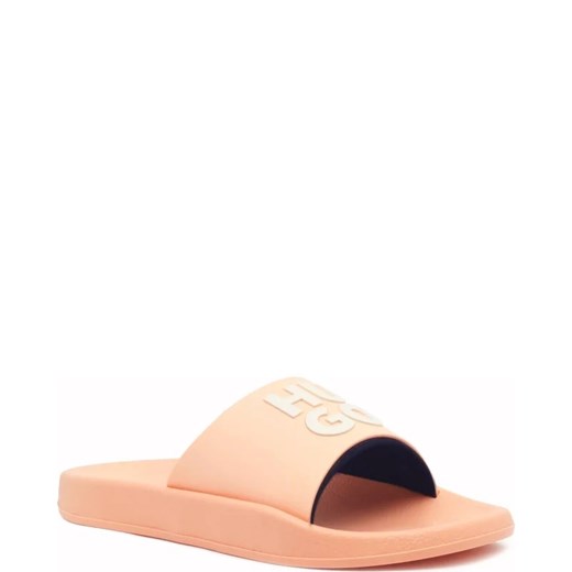 HUGO Klapki Nil_Slid_mdtpu_N 45 okazja Gomez Fashion Store