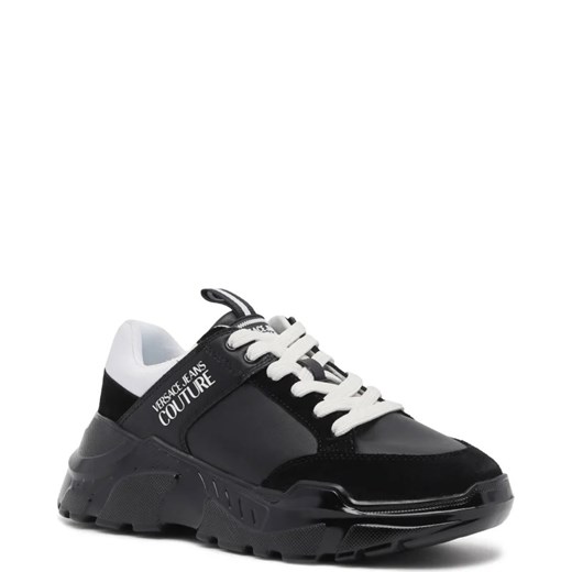 Versace Jeans Couture Sneakersy | z dodatkiem skóry 40 promocyjna cena Gomez Fashion Store