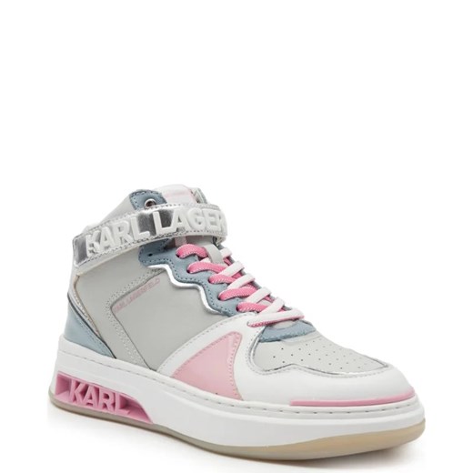 Buty sportowe damskie Karl Lagerfeld sneakersy z tworzywa sztucznego
